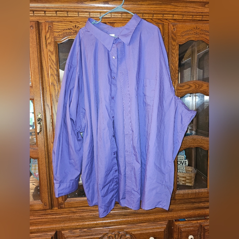 Purple Button-Up 24/39/0